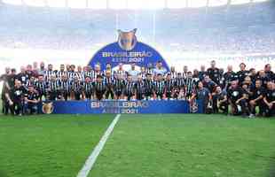 Fotos do jogo da taça, no Mineirão, entre Atlético e RB Bragantino, pela 37ª rodada do Campeonato Brasileiro