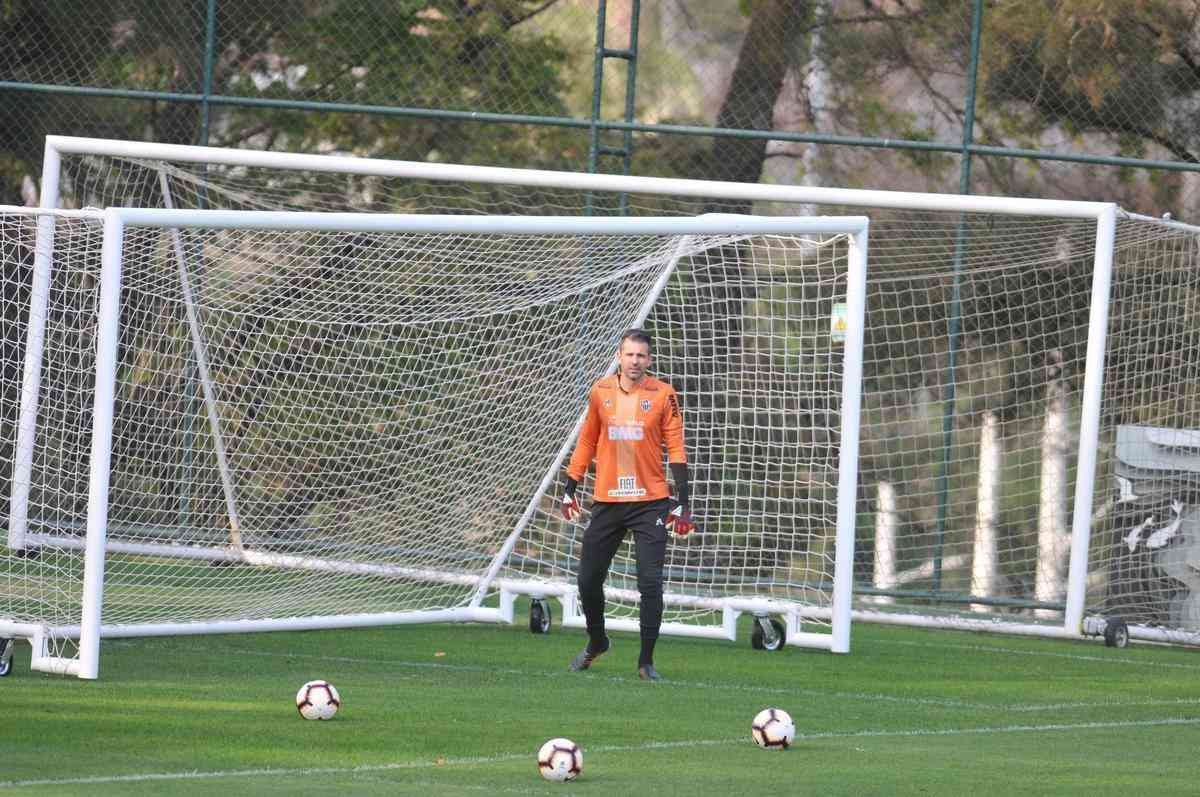 Atltico treinou nesta tera-feira, em preparao para enfrentar o Botafogo