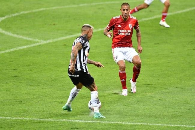 Fotos do jogo entre Atltico e River Plate, no Mineiro, em Belo Horizonte, pelas quartas de final da Copa Libertadores