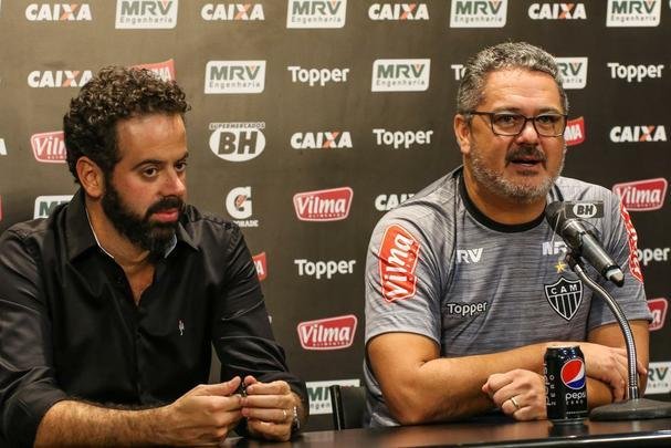 JULHO: apenas quatro dias depois da demissão de Roger Machado, o presidente Daniel Nepomuceno apresentava o técnico Rogério Micale. Credenciado pelo título olímpico com a Seleção Brasileira, o jovem treinador retornava à Cidade do Galo - local onde havia trabalhado nas categorias de base.