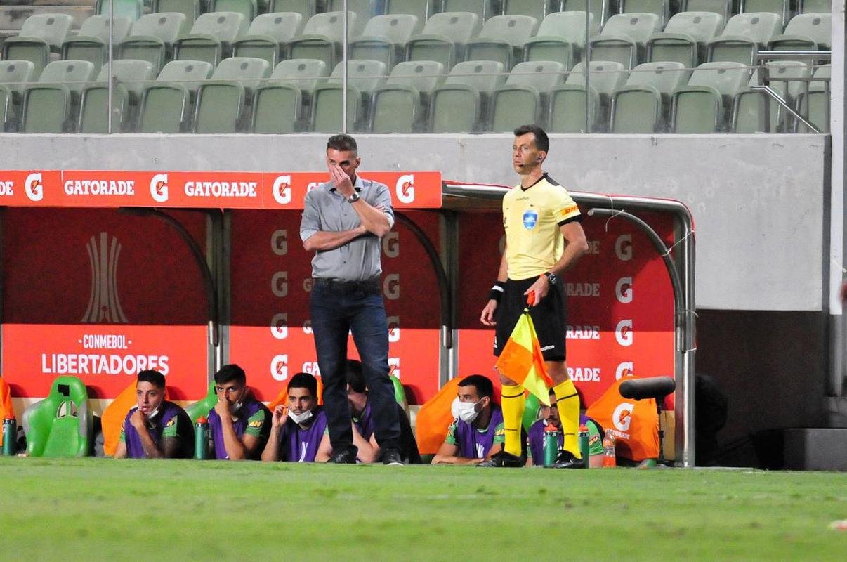 Fotos do jogo entre Amrica e Tolima, no Independncia, em Belo Horizonte, pela terceira rodada do Grupo D da Copa Libertadores 2022