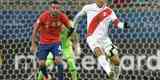 Chile e Peru se enfrentaram na Arena Grmio, pela semifinal da Copa Amrica