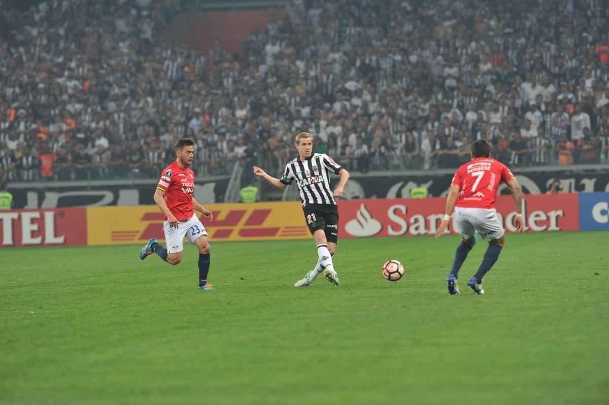 Atltico e Jorge Wilstermann se enfrentaram, no Mineiro, pelas oitavas de final da Libertadores