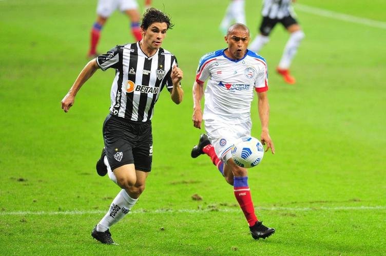 Imagens do confronto entre Atltico e Bahia, vlido pelas oitavas de final da Copa do Brasil 2021