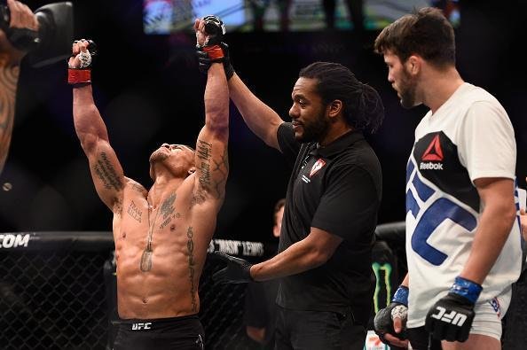 Abel Trujillo venceu Tony Sims por finalização no primeiro round