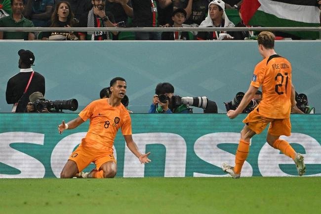 Primeiro gol da Holanda foi marcado por Cody Gakpo 