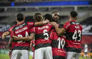 Flamengo - eliminou o Coritiba com placar agregado de 3 a 0