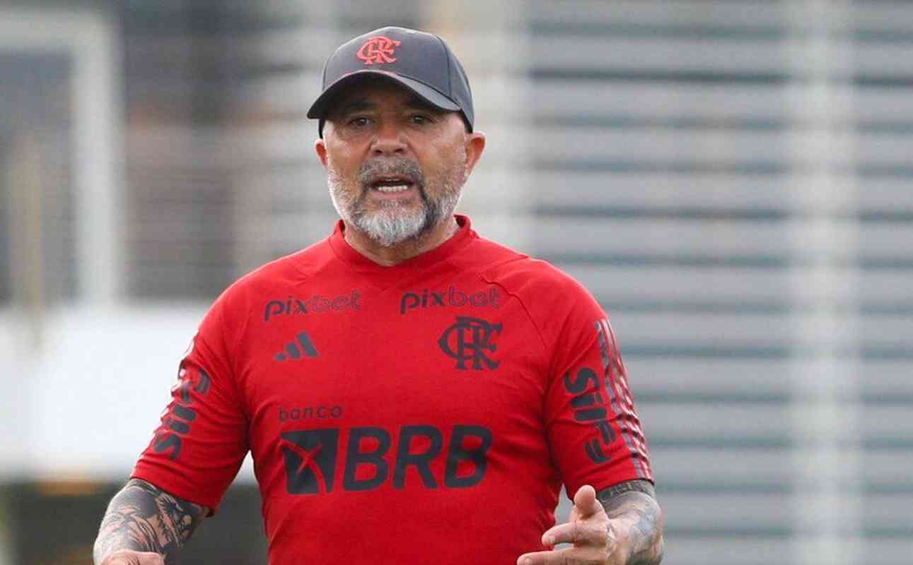 16 - Jorge Sampaoli foi anunciado pelo Flamengo em 14 de abril de 2022