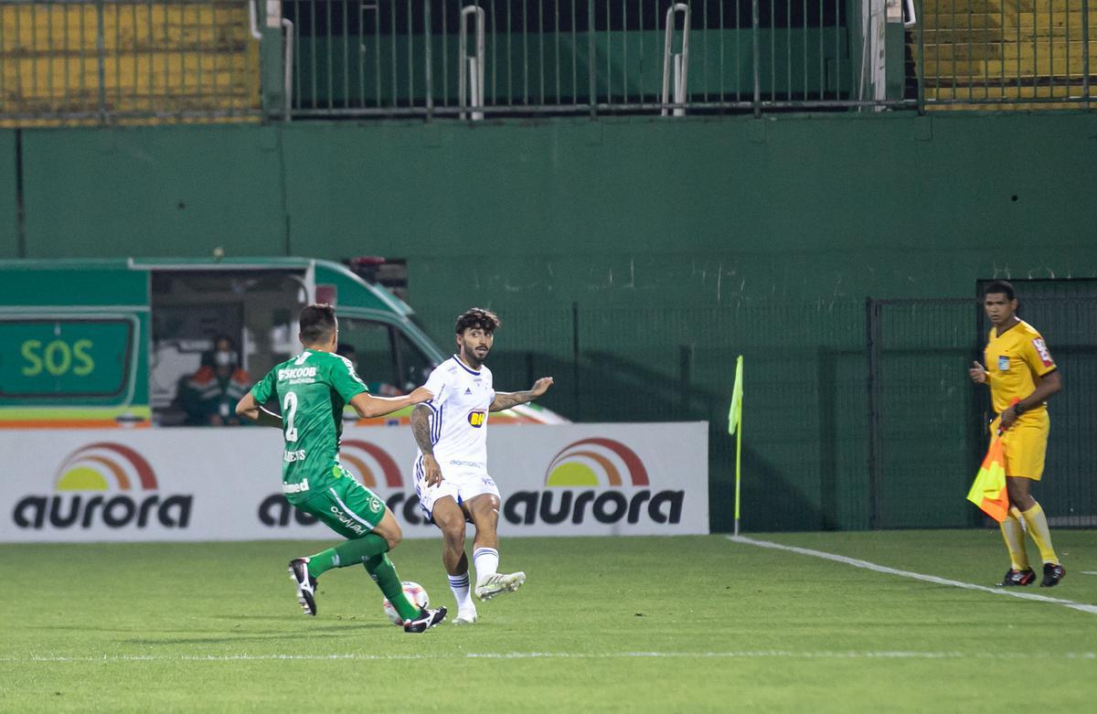 Fotos do jogo entre Chapecoense e Cruzeiro, na Arena Condá, em Chapecó, pela 23ª rodada da Série B do Campeonato Brasileiro