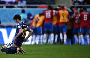 Japo e Costa Rica se enfrentaram no Japo e Costa Rica se enfrentaram no Ahmad Bin Ali Stadium, em Al-Rayyan