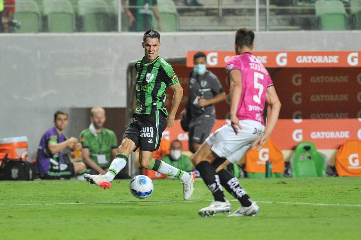 Fotos da derrota do Amrica para o Independiente del Valle, por 2 a 0, no Independncia, pelo Grupo D da Copa Libertadores
