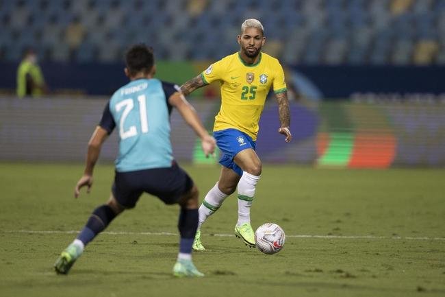 Fotos do jogo entre Brasil e Equador pela Copa Amrica