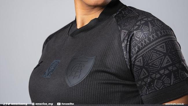 Novo uniforme do Am�rica foi desenvolvido em alus�o � causa da consci�ncia negra