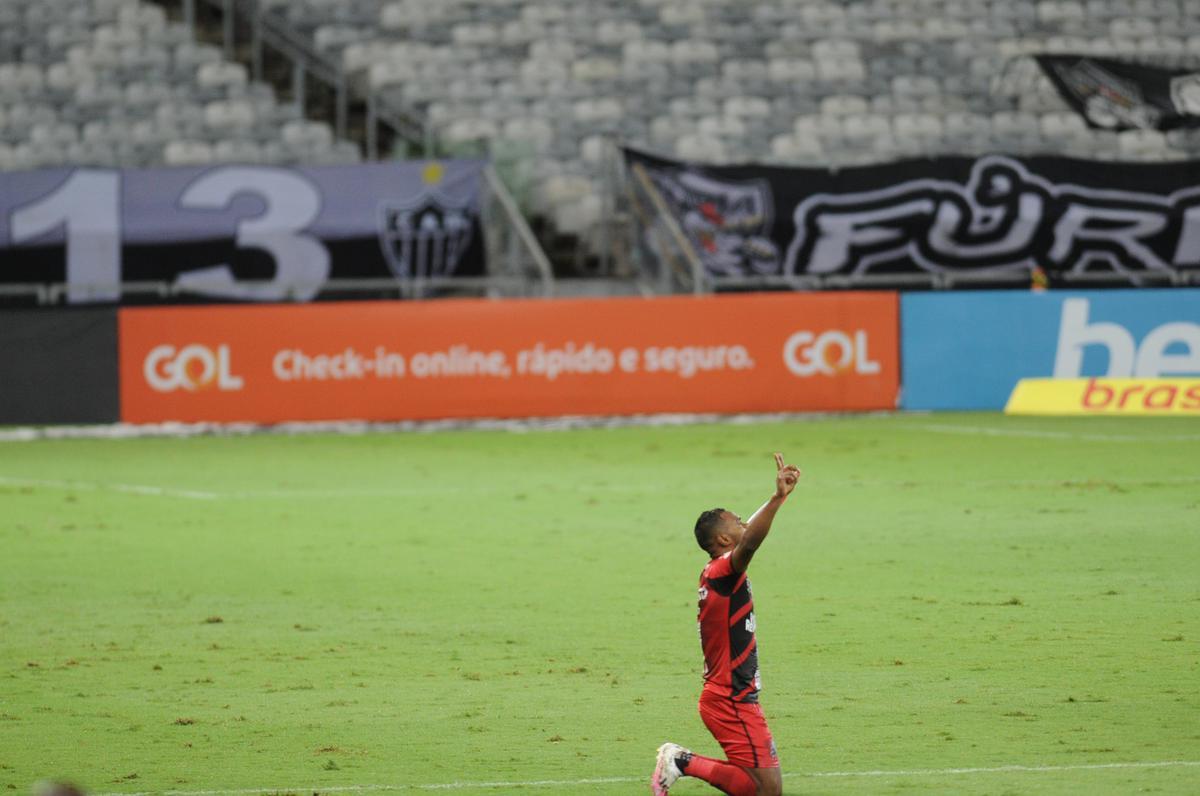 Foto do jogo entre Atltico e Athletico-PR, no Mineiro, em Belo Horizonte, remarcado e vlido pela sexta rodada do Campeonato Brasileiro (18/11/2020)