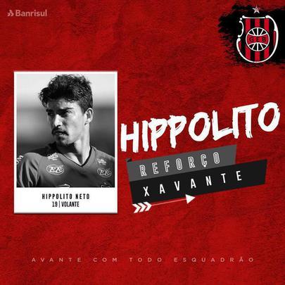 Brasil de Pelotas anunciou Hippolito Neto
