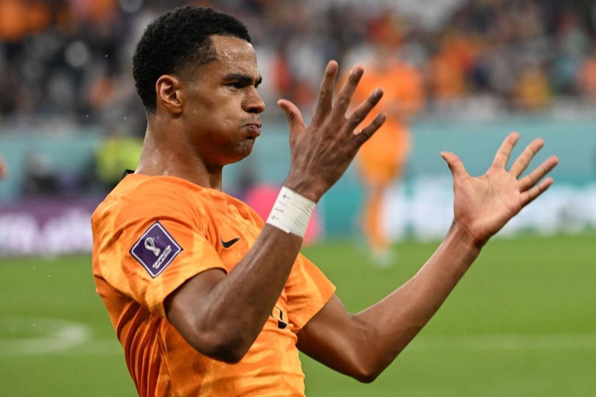 Primeiro gol da Holanda foi marcado por Cody Gakpo 
