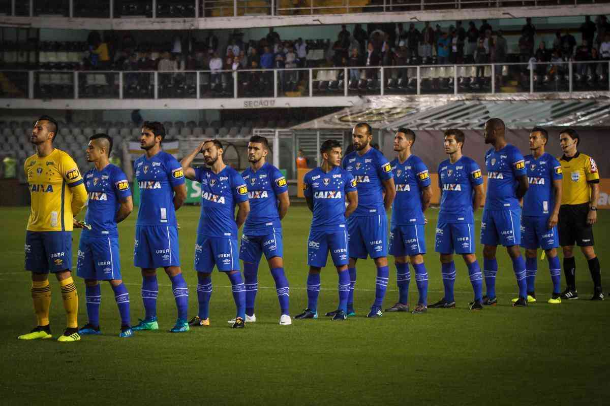 Fotos do jogo entre Santos e Cruzeiro, na Vila Belmiro, pelas quartas de final da Copa do Brasil