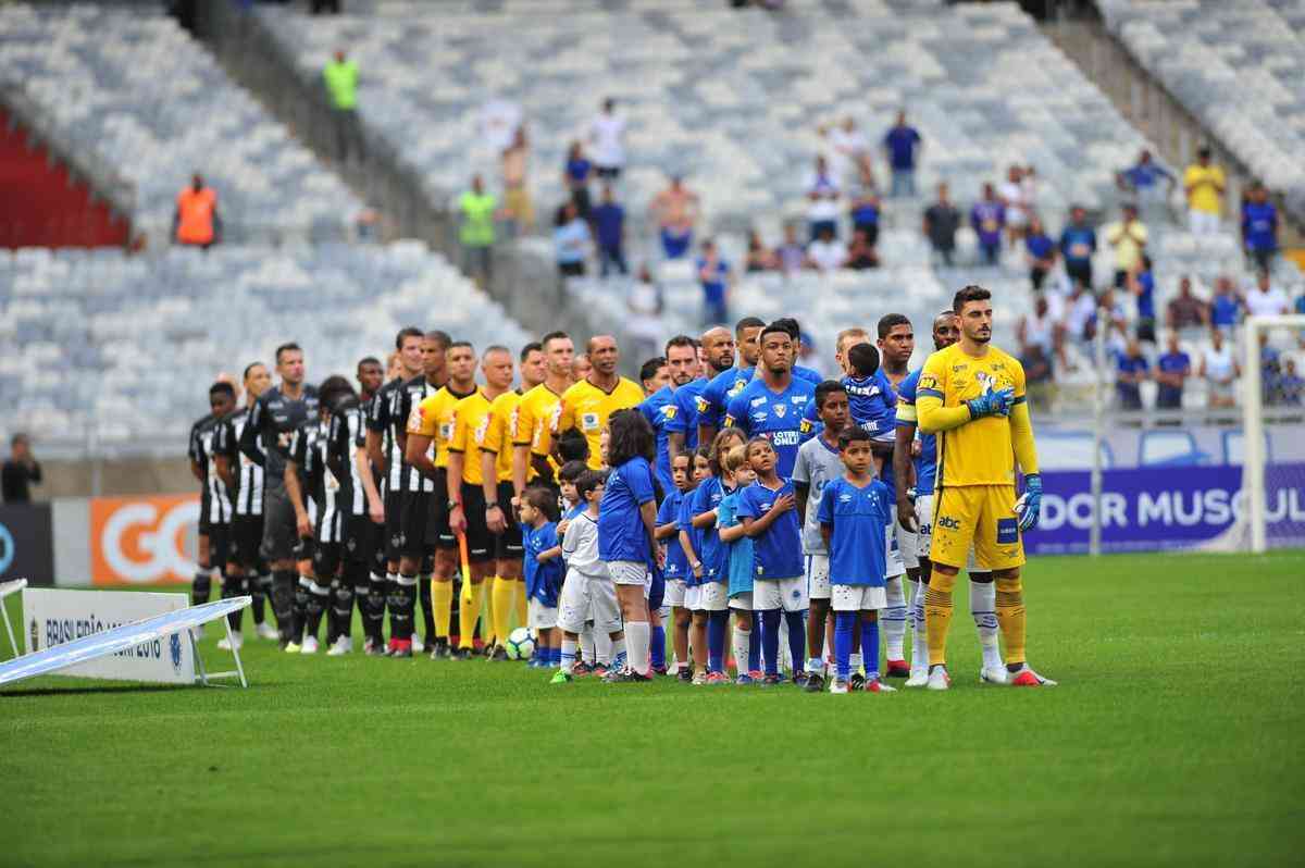 Equipes se enfrentaram no Mineiro, na tarde deste domingo, pela 25 rodada da Srie A