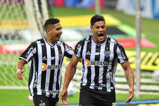 Zaracho e Hulk marcaram os gols da vitria do Atltico sobre o Bahia na Copa do Brasil