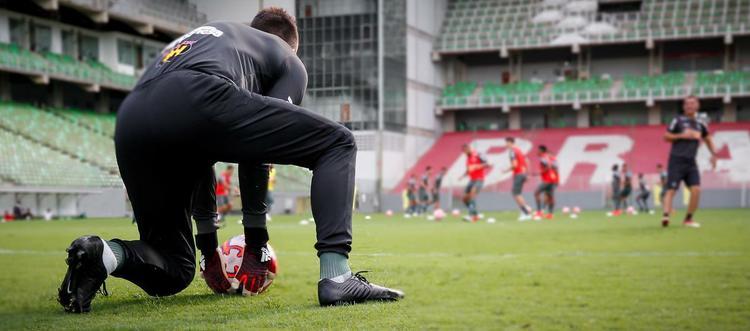 Atlético treinou nesta quinta-feira, no Independência, de olho na final do Campeonato Mineiro contra o Cruzeiro