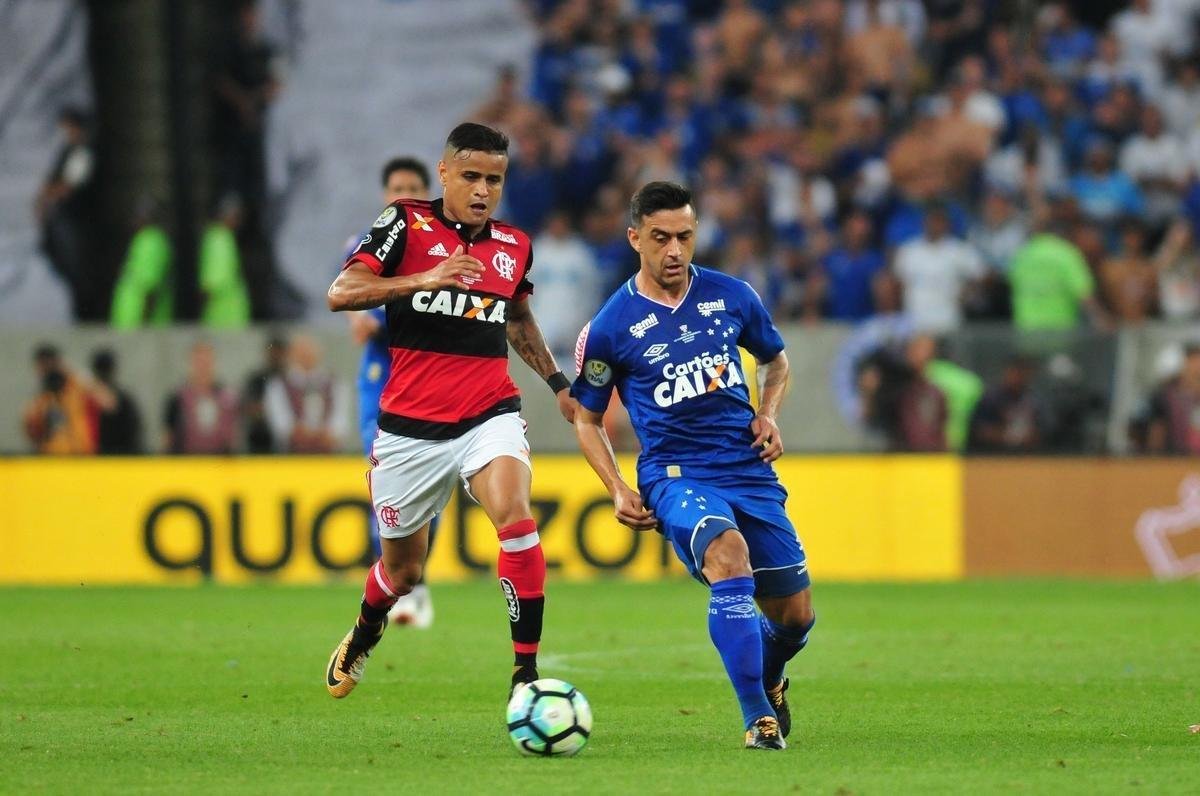 Fotos do primeiro tempo de Flamengo e Cruzeiro, no Maracan, pela final da Copa do Brasil