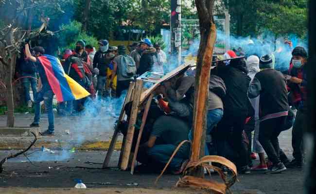 Protestos no Equador começaram há cerca de dez dias