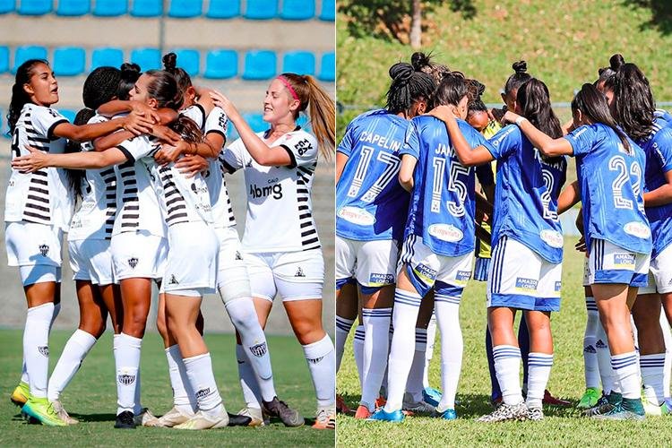 (Foto: Montagem com fotos de divulga��o de Atl�tico e Cruzeiro)