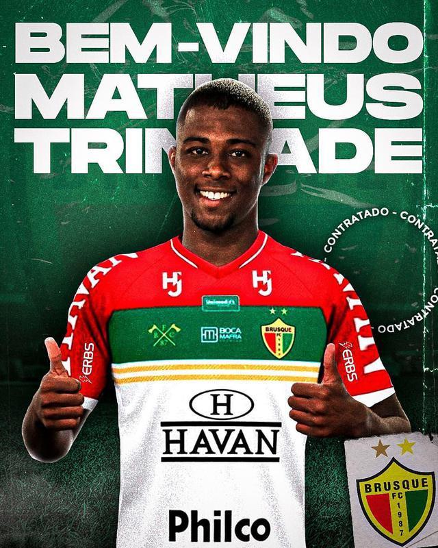 Matheus Trindade, volante (Brusque)