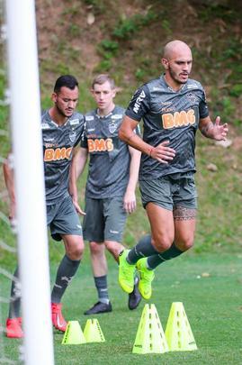 Atlético treinou nesta terça-feira, na Cidade do Galo