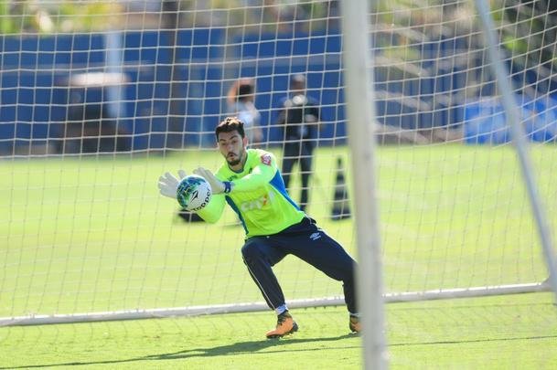 Fotos do ltimo treino do Cruzeiro antes do jogo contra o Grmio pela Primeira Liga (Gladyston Rodrigues/EM D.A Press)