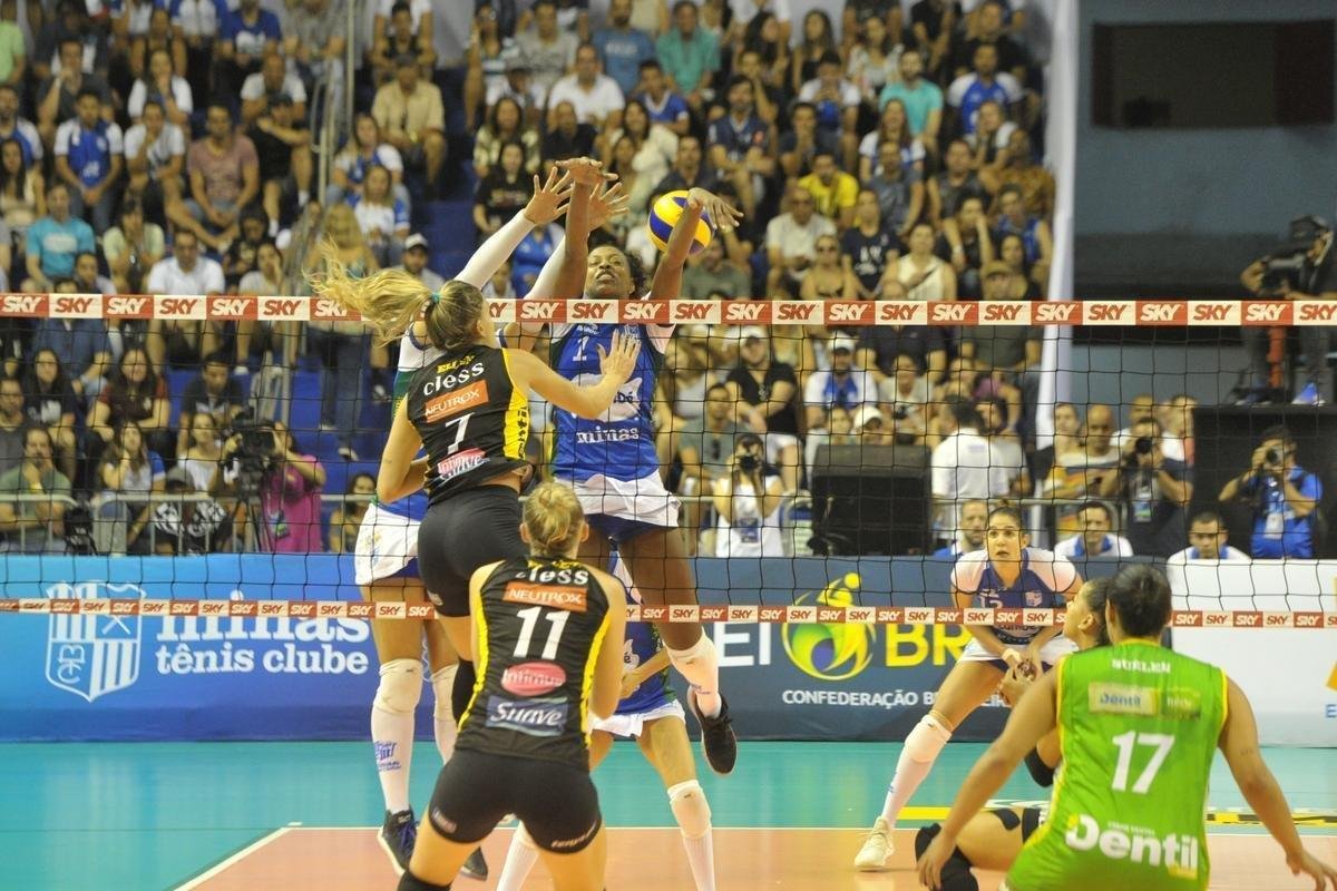 Minas x Praia: veja fotos da primeira partida da final