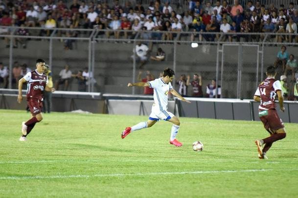 Cruzeiro buscou empate no fim da partida contra o Patrocinense 