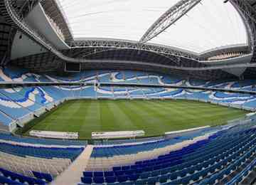 Sete dos oito estádios que receberão jogos da Copa do Mundo no país estão climatizados