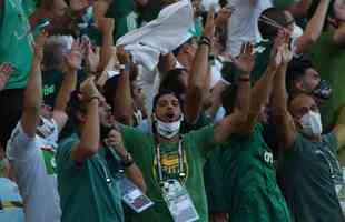 Fotos da deciso da Copa Libertadores 2020 entre Palmeiras e Santos, no Maracan, no Rio de Janeiro (AFP / Mauro Pimentel / Ricardo Moraes /  Silvia Izquierdo)