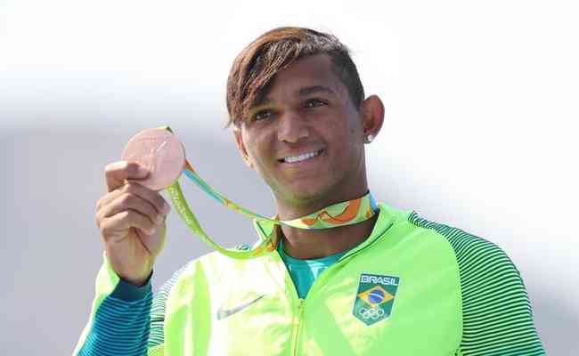 Canosta Isaquias Queiroz ganhou trs medalhas na Rio 2016 e  favorito a pdios em Tquio