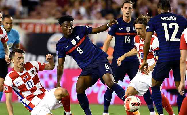 Em Split, Croácia e França empataram pelo Grupo 1 da Liga das Nações 