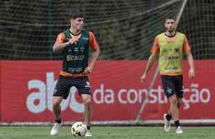 O Atlético treinou, na manhã desta sexta-feira (27), na Cidade do Galo, visando ao confronto contra o Avaí pelo Campeonato Brasileiro.