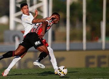 Duelo pela 3ª rodada da Série A do Campeonato Brasileiro terminou empatado por 1 a 1 na tarde deste sábado (23)