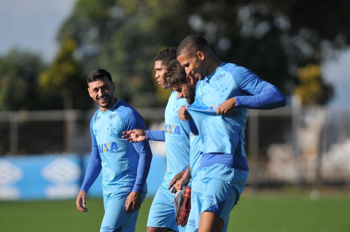 Fotos do treinamento do Cruzeiro desta quarta-feira (18/07)