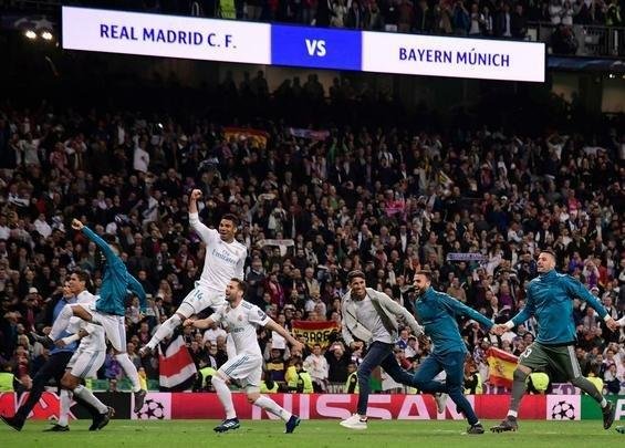 Depois da classificação do Real Madrid, festa merengue e decepção do Bayern no Santiago Bernabéu