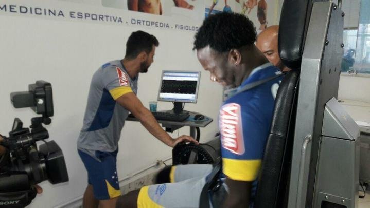 Primeiros reforos do Cruzeiro para 2017, Caicedo e Diogo realizaram exames na Toca da Raposa II