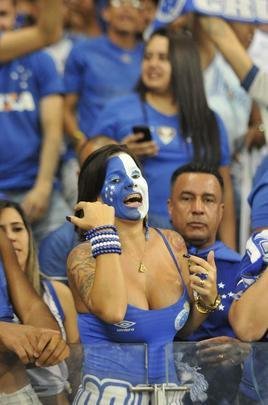 Torcida do Cruzeiro lotou o Mineiro na partida contra o Boca Juniors pela Libertadores