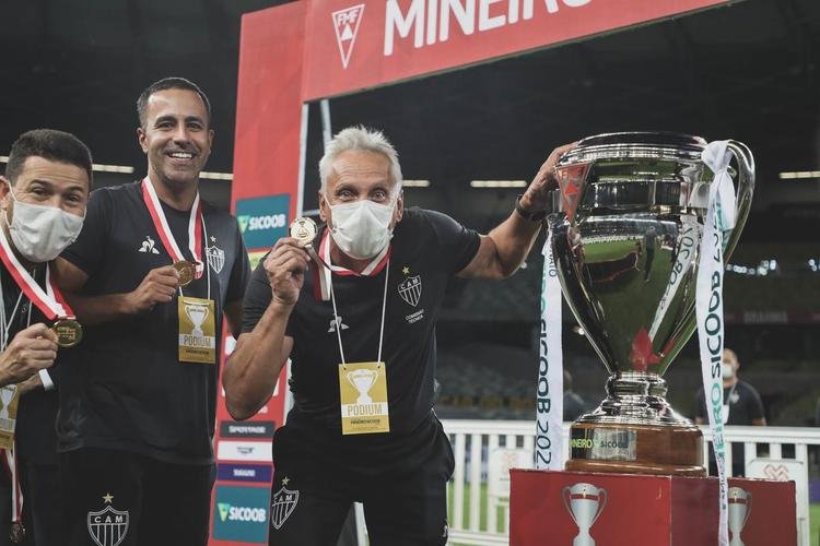 Fotos da festa do Atltico no Mineiro com a conquista do bicampeonato mineiro