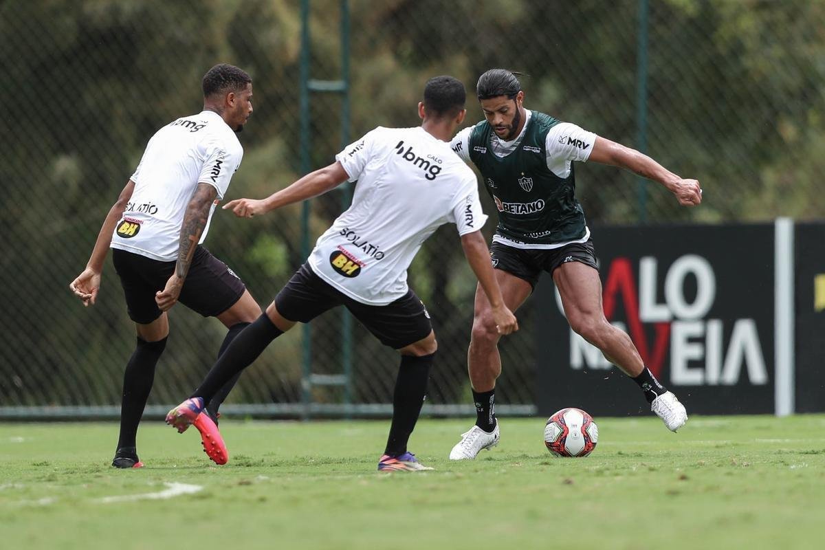 Fotos do treino do Atltico desta sexta, o primeiro aps a sada de Sampaoli