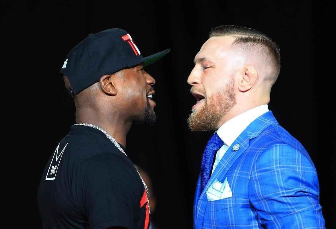 Floyd Mayweather e Conor McGregor tm segundo encontro, em Toronto, com muito falatrio