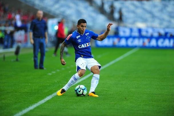 Lucas Romero pelo Cruzeiro na temporada 2017