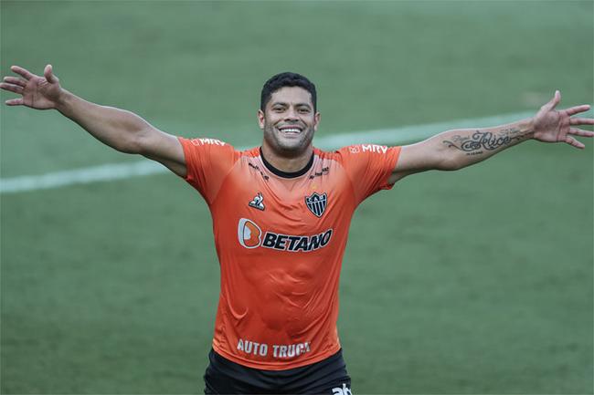 Hulk é a grande esperança de gols do Atlético para o jogo desta noite