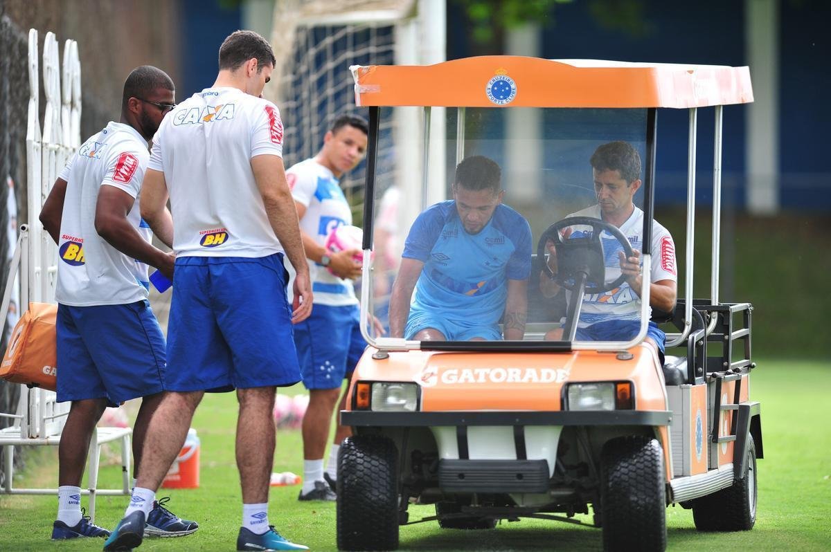 Fotos do treino do Cruzeiro desta quarta-feira (31/1), na Toca II (Ramon Lisboa/EM D.A Press)