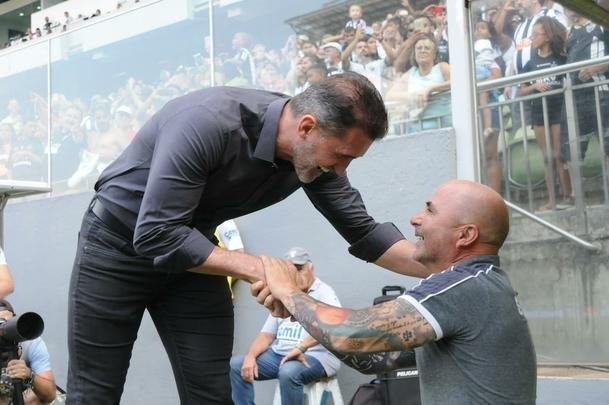 Atltico bateu o Santos na estreia de Vagner Mancini em Belo Horizonte