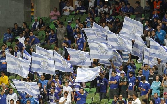 Imagens da goleada do Cruzeiro na estreia do Brasileiro